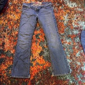 Hollister Women's Boot Cut Jeans in Blue